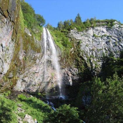 L'une des plus hautes cascades d'Auvergne